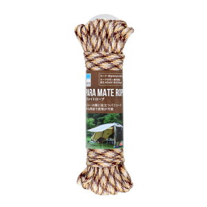 KANUCHI OUTDOOR �p�����C�g���[�v �u���E���z���C�g ��4mm×15m