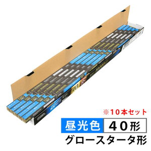 �I�[���d�@ ���ǌu���� 40�` �O���[�X�^�[�^�` �����F 10�{�Z�b�g FLR40 FL40 �u�������v FL40SS�EEX-D/36 10P