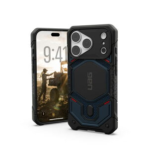 URBAN ARMOR GEAR �ϏՌ� �P�[�X iPhone 18 Pro/iPhone 17 Pro MONARCH PRO �J�����{�^���t�� �P�u���[�}���[�h UAG-IPH26MA-P-KM