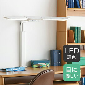 【送料無料】あす楽 KOIZUMI デスクライト LEDモードコントロールツインライト ECL-546