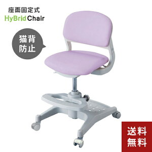 コイズミファニテック ハイブリッドチェア CDC-873PR イス 学習椅子 座面固定