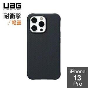 URBAN ARMOR GEAR/U by UAG iPhone 13 Pro�i6.1�j �p�ϏՌ��P�[�X [U] DOT W MAGSAFE �u���b�N UAG-UIPH21MB-DTM-BK ���{���K�㗝�X�i