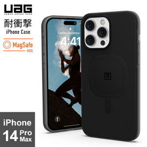 URBAN ARMOR GEAR/U by UAG iPhone14 Pro Max �ϏՌ��P�[�X LUCENT2.0 �u���b�N UAG-UIPH22LB-LMS-BK ���{���K�㗝�X�i