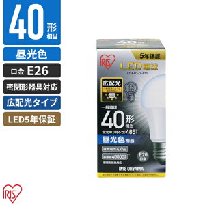 �A�C���X�I�[���} LED�d�� E26 �L�z�� �����F 40�` 485lm LDA4D-G-4T5