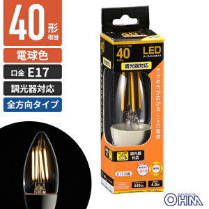 I[d@ LEDtBgd VfA` E17 40W Ή NA dF S LDC4L-E17/D C6