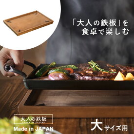 オークス 大人の鉄板 ウッドボード鉄板大用 OTS8109