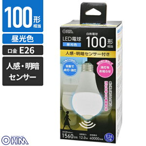 �I�[���d�@ LED�d�� E26 100�`���� �l�����ÃZ���T�[�t�� �����F LDA12D-G R52