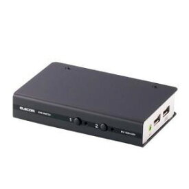 【送料無料】エレコム ELECOM DVI対応パソコン切替器 KVM-DVHDU2