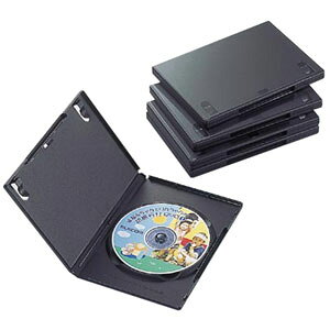 �G���R�� ELECOM DVD�g�[���P�[�X 1�����[/5�� �u���b�N CCD-DVD02BK