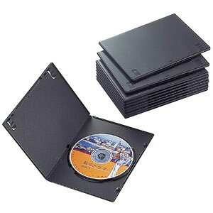 �G���R�� ELECOM �X����DVD�g�[���P�[�X �u���b�N 1�����[/10���� CCD-DVDS03BK