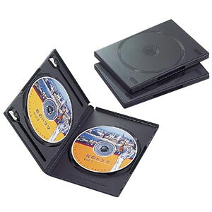 GR ELECOM DVDg[P[X 2[/3 ubN CCD-DVD04BK