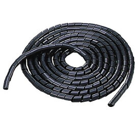 エレコム ELECOM ケーブルスパイラルチュ-ブ 5m BST-15BK