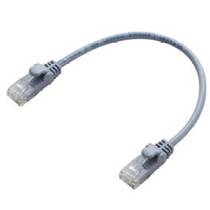 �G���R�� ELECOM 0.15m Gigabit ���炩LAN�P�[�u���iCat6�����j LD-GPY/BU015
