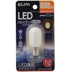 ELPA LEDd ic^ E12 LDT1L-G-E12-G101
