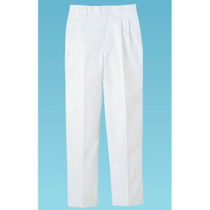 パンツ ツータック ホワイト 白 76cm FH-453 サーヴォ サンペックスイスト 業務用 ユニフォーム スラックス ズボン 制服