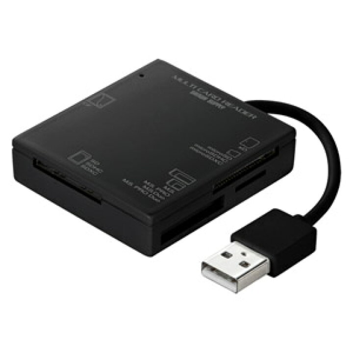 楽天市場 サンワサプライ Usb2 0カードリーダー ブラック Adr Ml15bk Mono 楽天市場 サンワサプライ Usb2 0カードリーダー ブラック Adr Ml15bk Mono