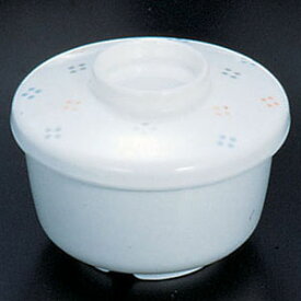 関東プラスチック工業 メラミン「花紋」茶椀蒸 身 M-228-KA