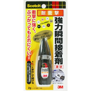 3M スリーエム スコッチ 強力 瞬間接着剤 耐衝撃 7006 6335400