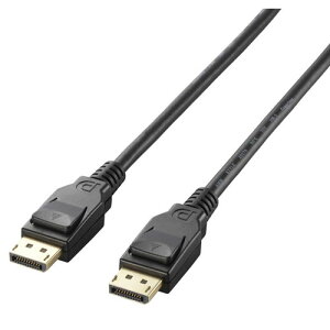 GR ELECOM DisplayPort TM P[u ubN CAC-DP1220BK