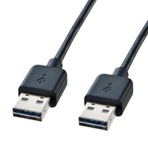 �T�����T�v���C ���ʑ}����USB�P�[�u�� A-A�^�C�v 2m �u���b�N KU-RAA2