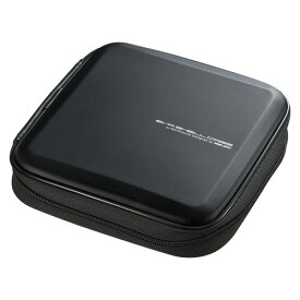 サンワサプライ ブルーレイディスク対応セミハードケース 24枚収納 ブラック FCD-WLBD24BK