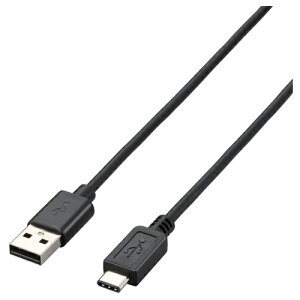 �G���R�� ELECOM USB2.0�P�[�u���iA-TypeC�j U2C-AC05BK
