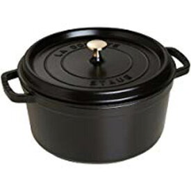 【送料無料】ストウブ staub ピコ ココット ラウンド 34cm 黒 40510-307 日本正規品業務用