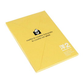 エトランジェ・ディ・コスタリカ 洋2封筒 画用紙製 ヒマワリ ENY2-G-06