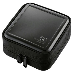 �G���R�� ELECOM Blu-ray�ECD�EDVD�Ή��t�@�X�i�[�P�[�X 60�� �u���b�N CCD-HB60BK