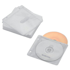 �|�X�g���� �G���R�� ELECOM Blu-ray�ECD�EDVD�Ή��s�D�z�P�[�X 2�� �z���C�g CCD-NBWB60WH