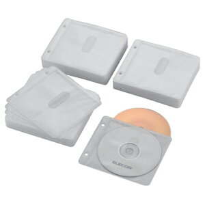 �G���R�� ELECOM Blu-ray�ECD�EDVD�Ή��s�D�z�P�[�X 2�� �z���C�g CCD-NBWB240WH