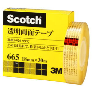 3M X[G ʃe[v 18mm×30m 665-1-18