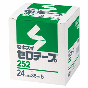 積水化学工業セロテープNo.2525巻箱入り24mmx35mC10BX64