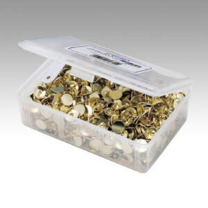 クラウン 二重画鋲 1000本 CR-GB1000-BRS