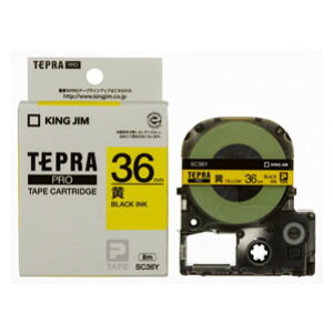 �L���O�W�� KING JIM �e�v�� PRO�e�[�v 36mm �� SC36Y