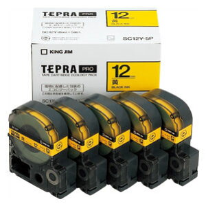 LOW KING JIM PROe[v GRpbN 12mm  5 SC12Y-5P