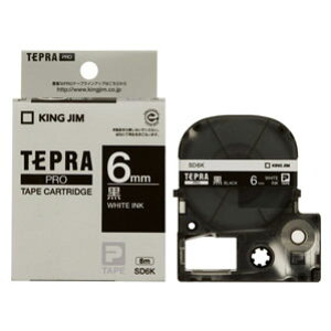 �L���O�W�� KING JIM �e�v�� PRO�e�[�v �r�r�b�h 6mm �� SD6K