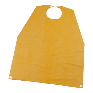 シール付介護用エプロン 50枚入 オレンジ