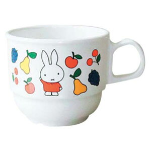 関東プラスチック工業 メラミン 子供食器 ミッフィーフルーツシリーズ マグカップ M-1335FR 食器 ミッフィー こども食器 割れない