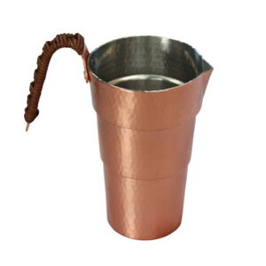 新光金属 純銅 チロリ 酒タンポ 2合 SN-22 日本製 燗 熱燗 熱燗器 酒たんぽ 酒器