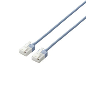 �|�X�g���� �G���R�� ELECOM �c���܂�h�~�X�[�p�[�X����LAN�P�[�u��Cat6A���� �u���[ LD-GPASST/BU05