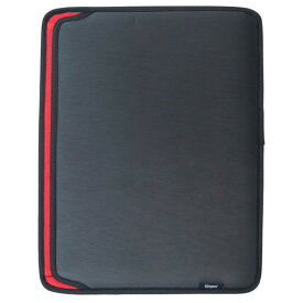 ナカバヤシ Digio2 iPad 9.7inch用 スリップインケース横入 ポケット付 ブラック TBC-IPPY1713BK