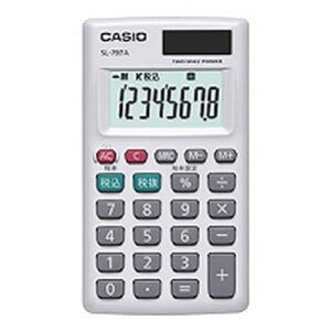 �J�V�I CASIO �d��J�[�h 8�� SL-797A-N