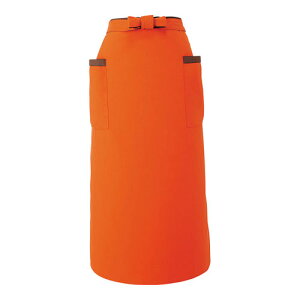 ソムリエエプロン オレンジ 橙 EA-6727 サーヴォ サンペックスイスト 業務用 ユニフォーム 制服 前掛