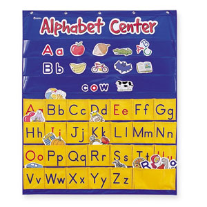送料無料 特価品コーナー☆ 高い素材 追加で何個買っても同梱０円 Learning Resources Alphabet Center 2246 Chart LER アルファベット Pocket ポケットチャート