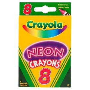 Crayola N Neon Crayons 8 lIJ[N 8F 523418