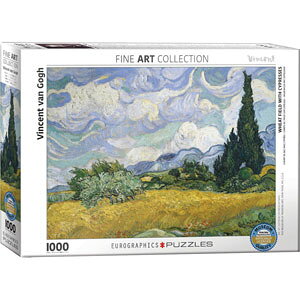 Eurographics 1000�s�[�X �W�O�\�[�p�Y�� ���[���O���t�B�b�N�X ���K�i Wheat Field with Cypresses 6000-5307
