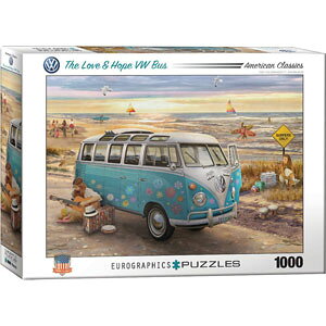 Eurographics 1000s[X WO\[pY [OtBbNX Ki The Love & Hope VW Bus 6000-5310