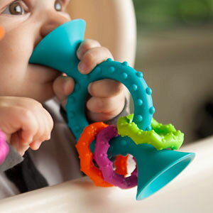 Fat Brain Toys pipSquigz Loops- Teal �s�b�v �X�N�C�O�Y ���[�v�X �e�B�[�� FA166-1