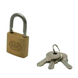 ハイロジック ステンレス ダブルロック南京錠30mm 同一鍵 3本キー G-022 71022